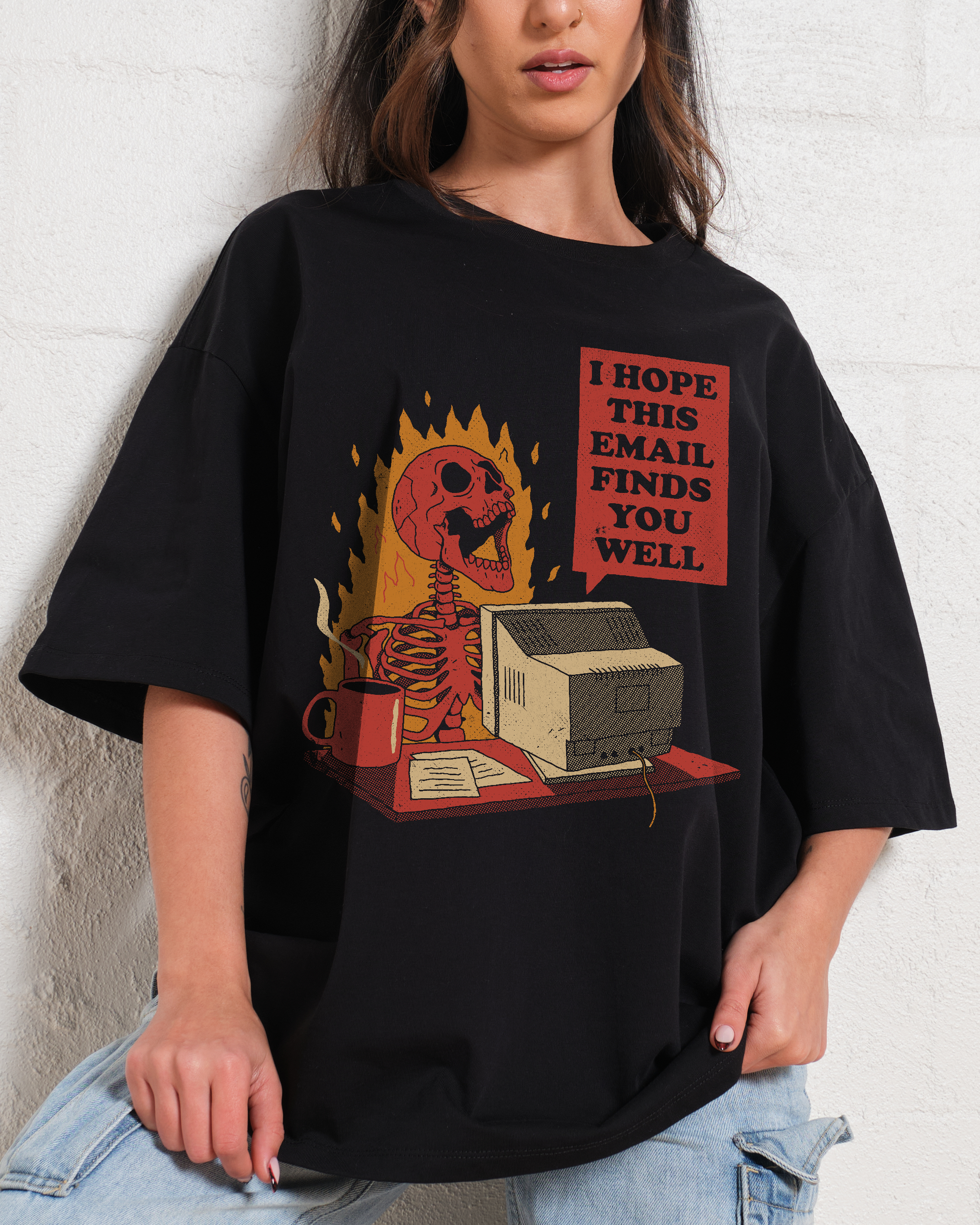 You Got Mail Oversized Tee Online Australia