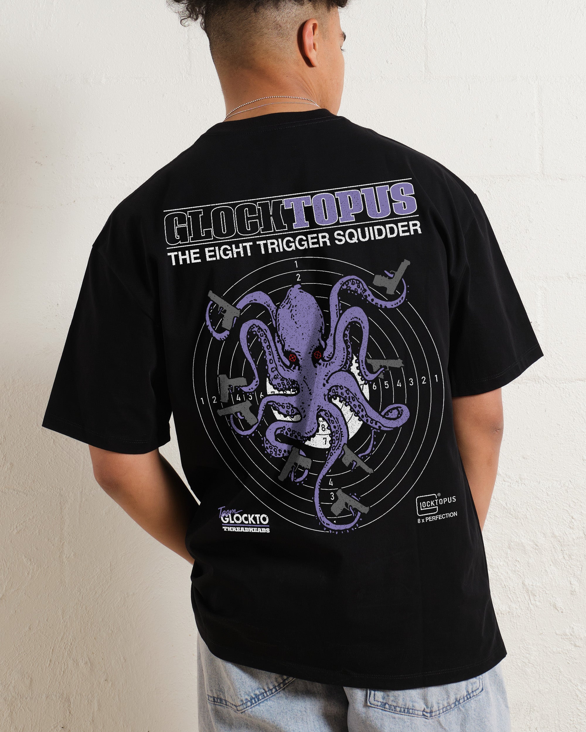 Glocktopuss Oversized Tee Online Australia