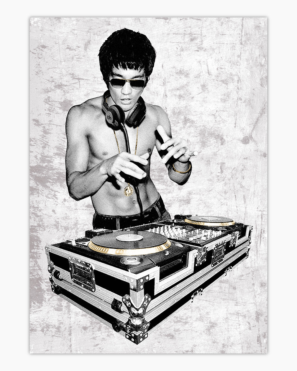DJ Bruce Lee Art Print Australia Online