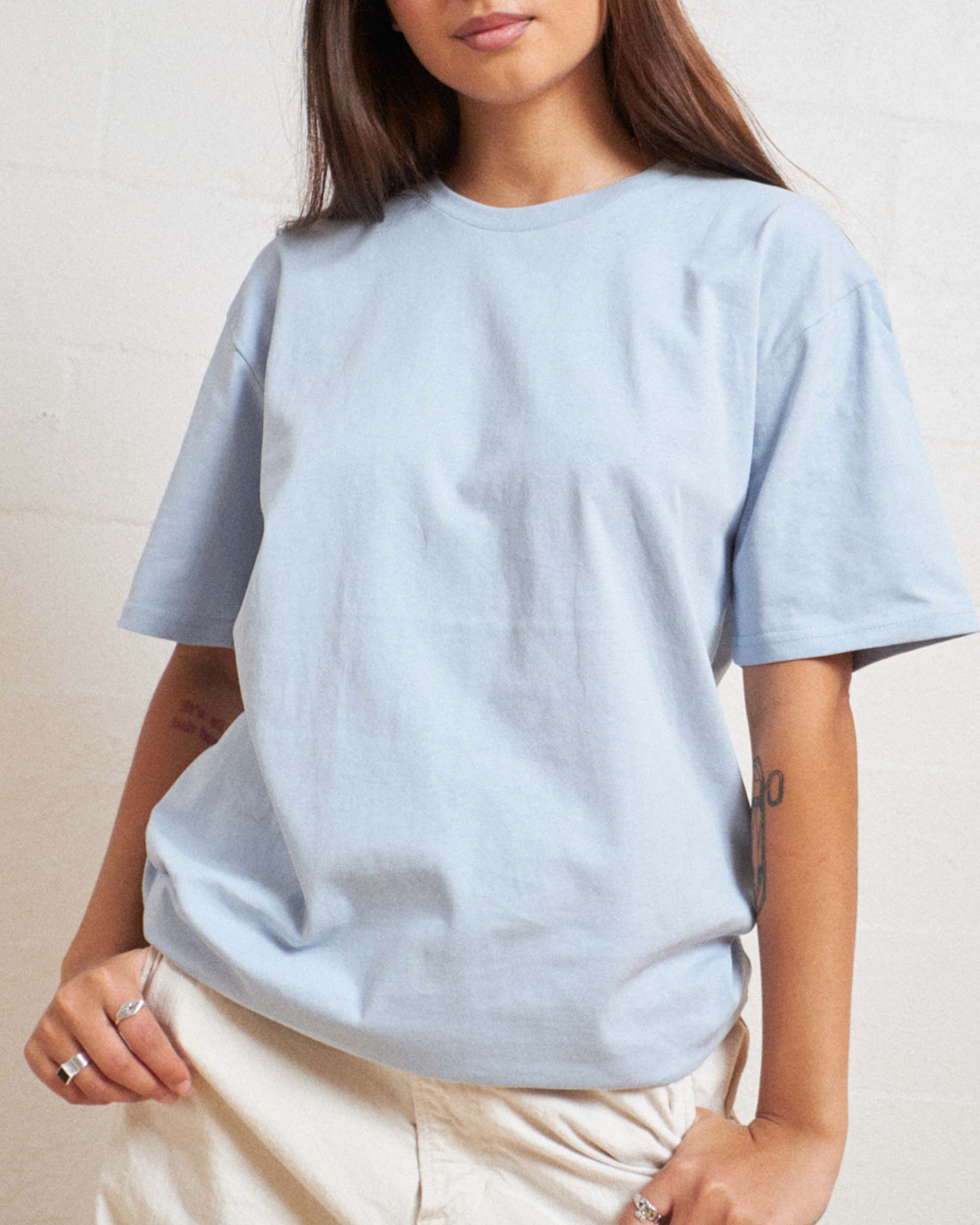 Classic Tee 5-Pack: Brown, Navy, Charcoal, Pale Blue, White Australia Online