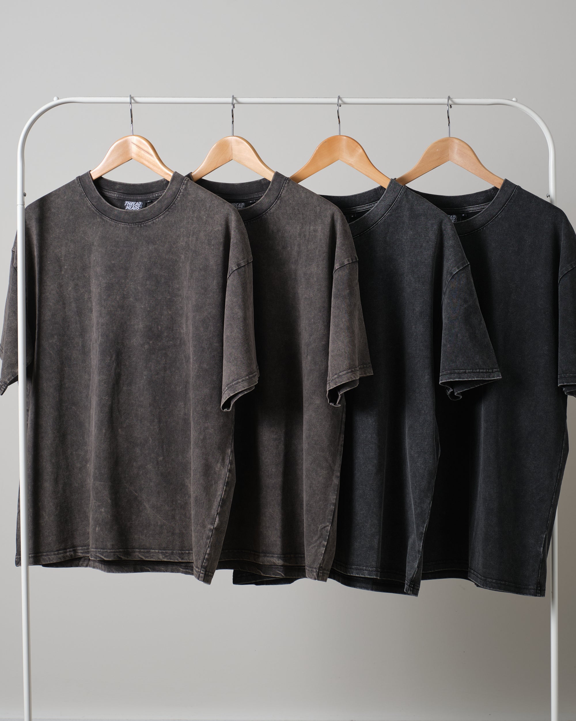 Wash Tee 4 Pack: Black Stone, Grey Stone Australia Online