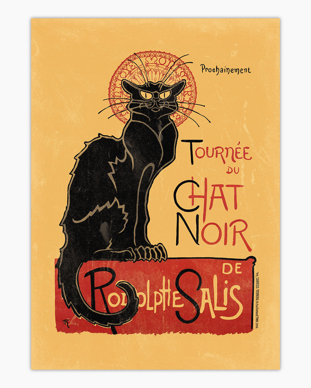 Tournee Du Chat Noir Art Print Australia Online