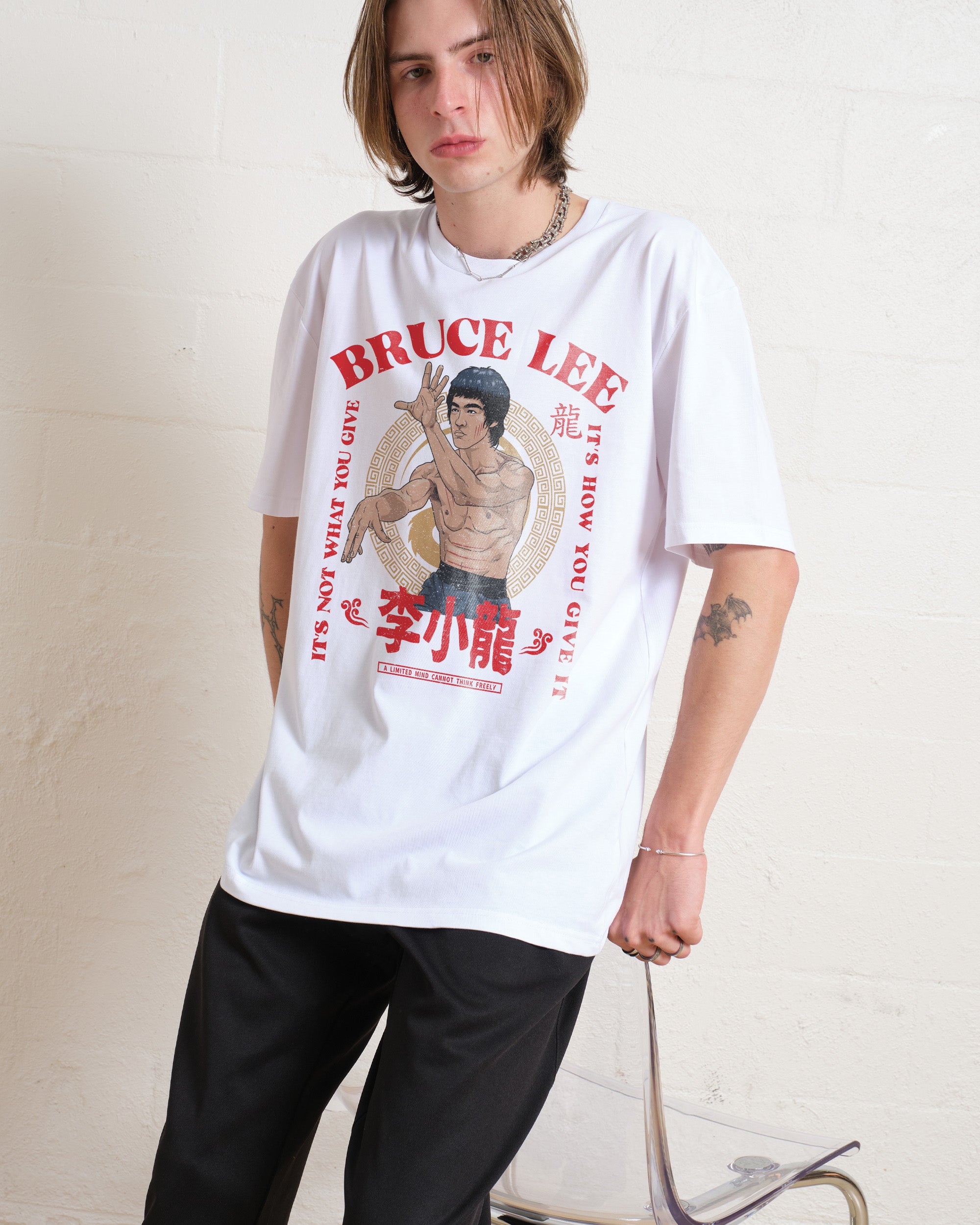 Bruce Lee It's Not What You Give T-Shirt Australia Online